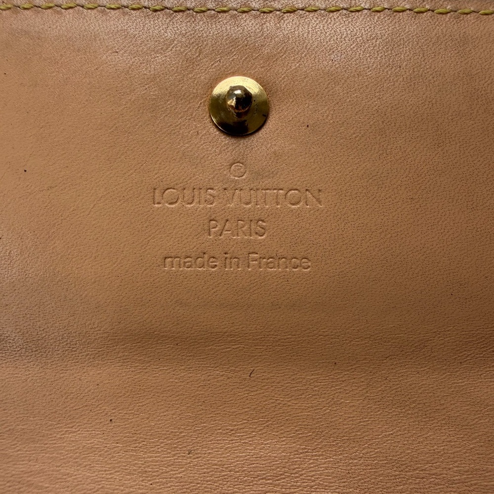 Louis Vuitton Murakami Monogram Multicolor Elise Wallet White - Picture 6 of 9